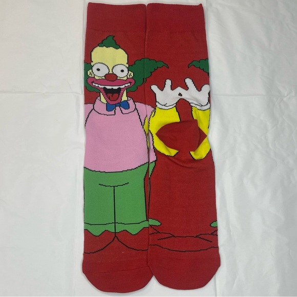 The Simpsons Homer and Krusty the clown socks - Picture 3 of 3